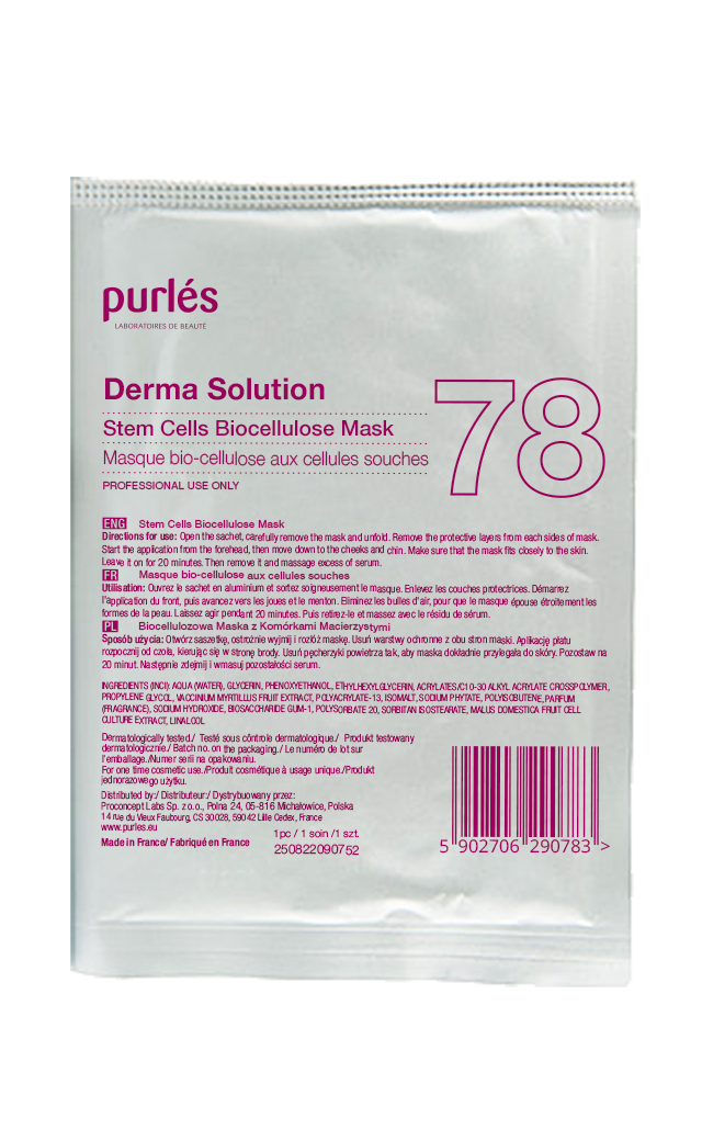 78 Stem Cells Biocellulose Mask 1 pc